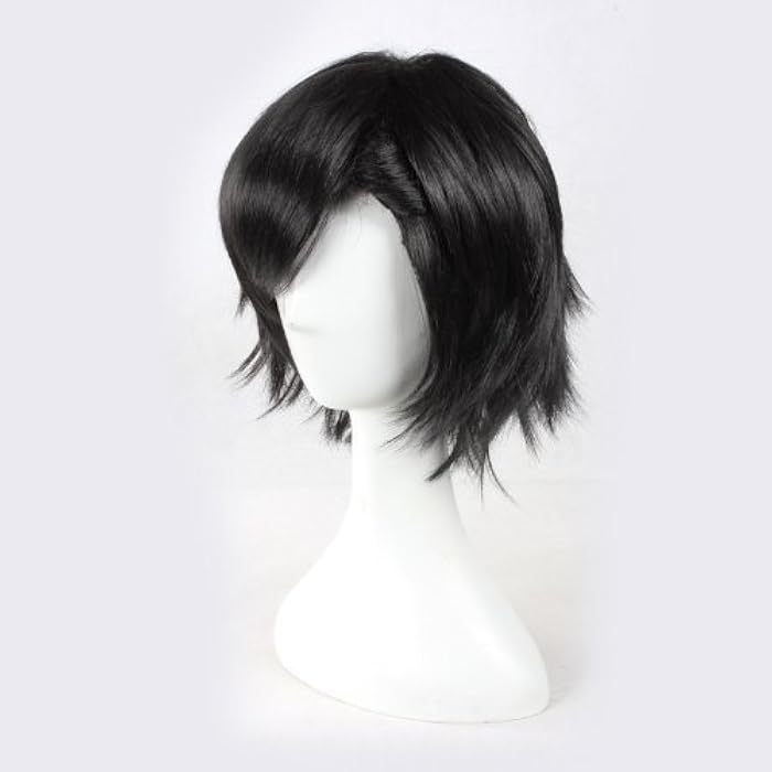 DILLARDS Lady Short Straight Anime Cospaly Fashionable Wig - Image 1